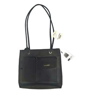 New Cell Mate by Rossetti Gray Shoulder Bag Purse Pockets Wipe Clean